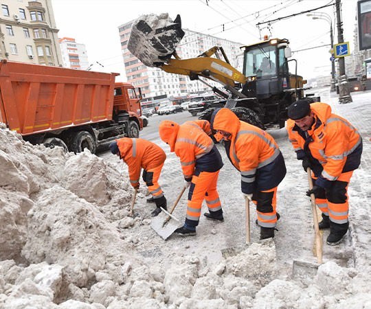 Уборка снега в Златоусте и  Челябинской области
